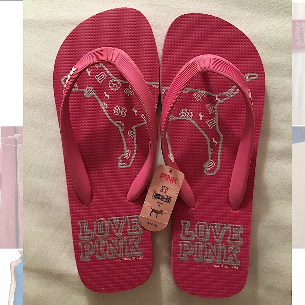PINK Flip-flops Medium by Victoria’s Secret